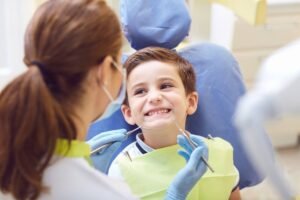 kid smiling